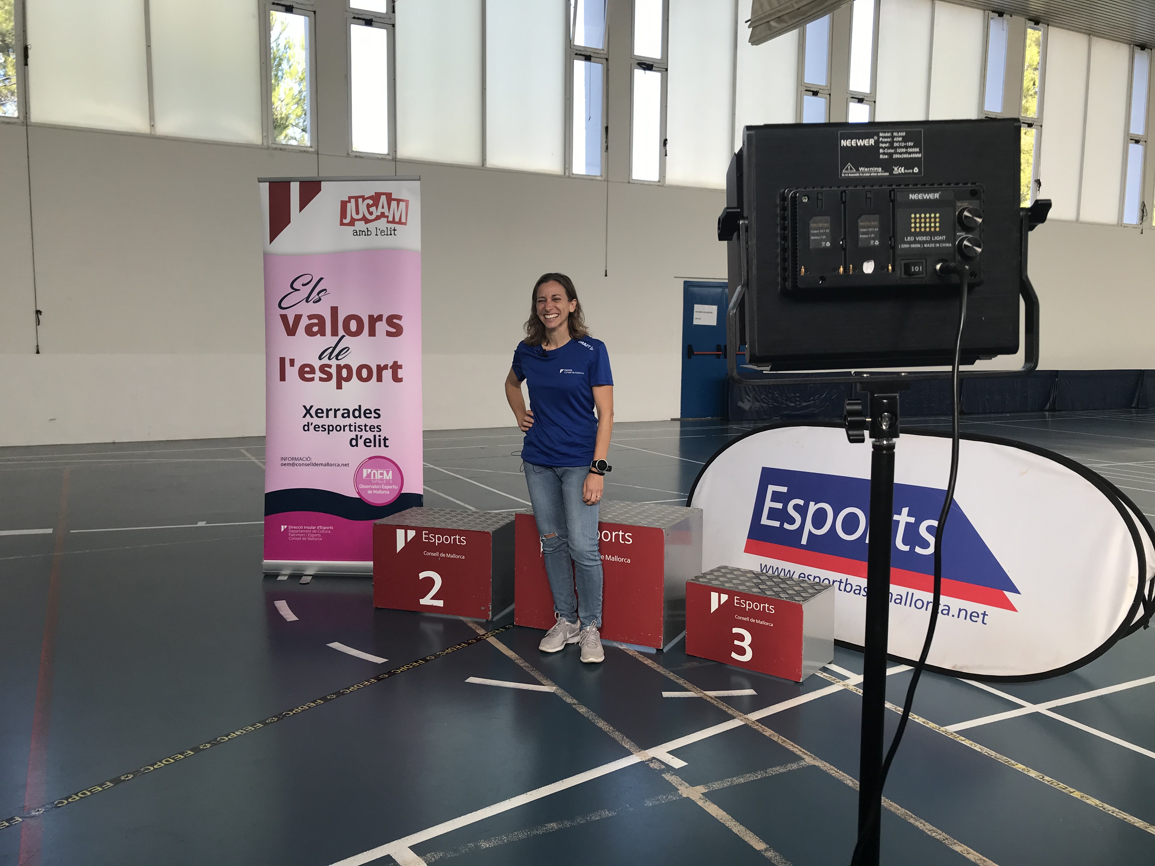 Cristina Prats, una de les esportistes de Mallorca que participen en el programa «Els valors de l'esport».