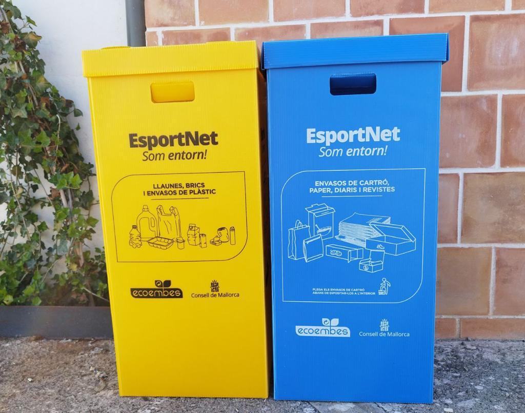Se distribuirán contenedores se centra en el reciclaje “azul y amarillo”.